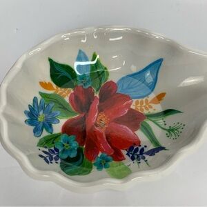 2017 Pioneer Woman Spring Bouquet Ceramic Spoon Rest New Unused No Flaws